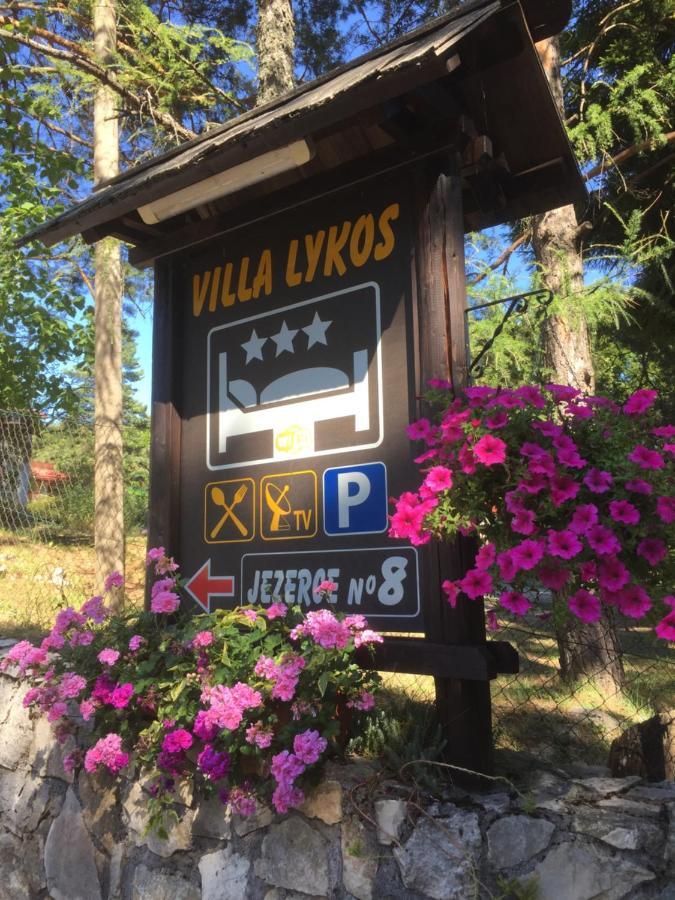Villa Lykos Plitvice Plitvička Jezera Buitenkant foto